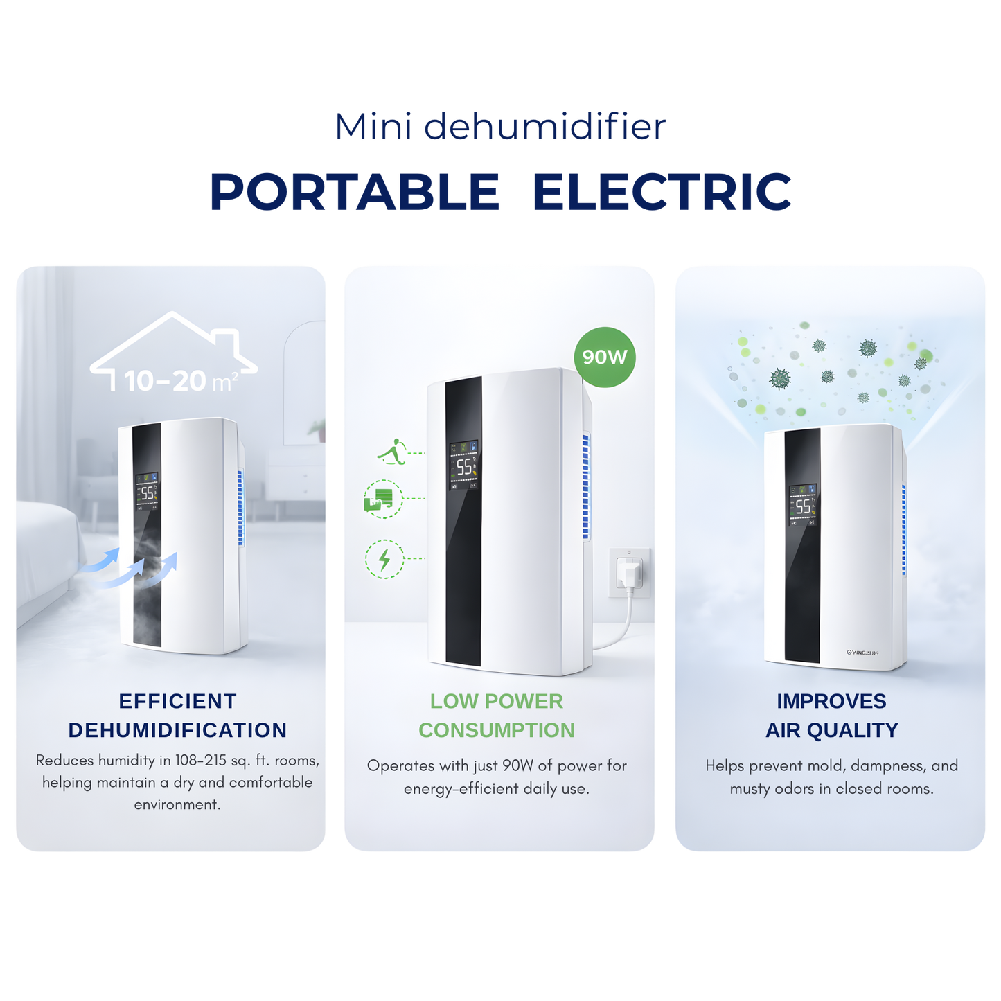 Mini dehumidifier portable electric